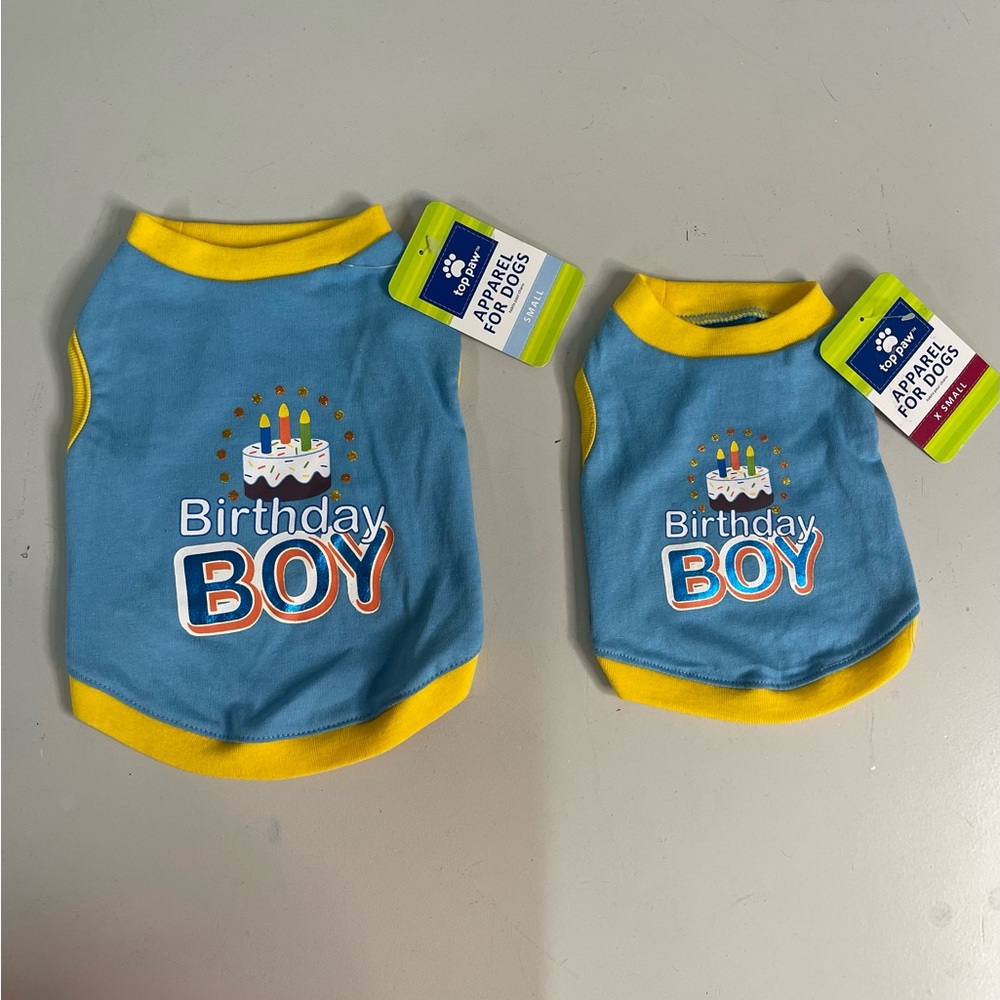 NWT Birthday Boy - Apparel For Dogs